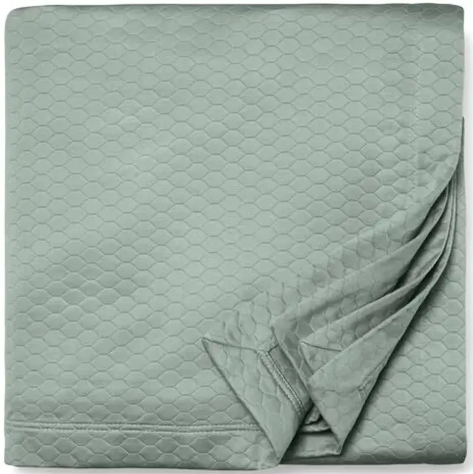 Favo Coverlet - SFERRA - Green