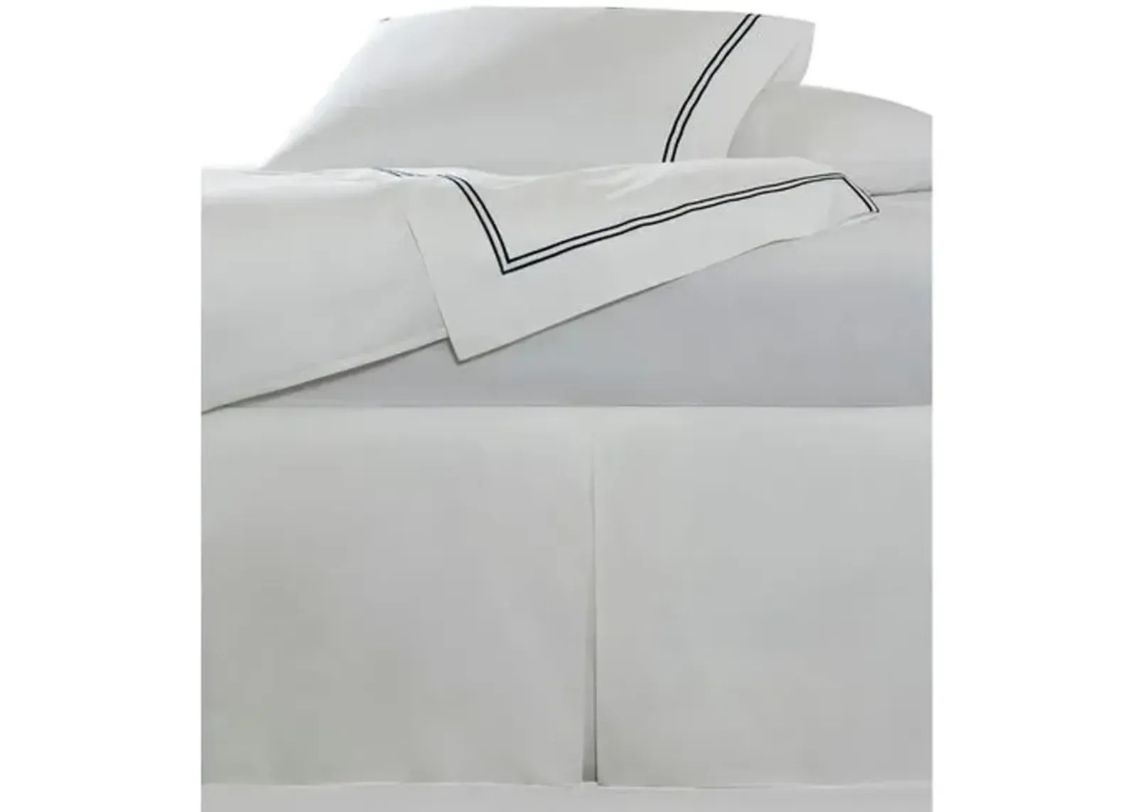 Grande Hotel Bed Skirt - SFERRA - White