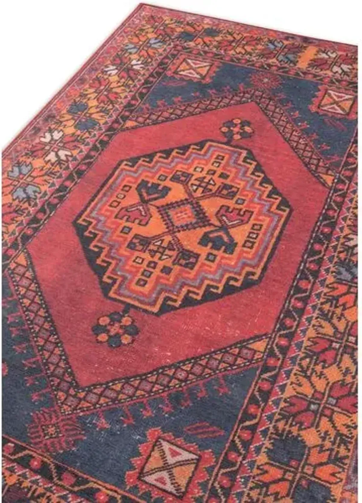 Gure Rug - Red - Red