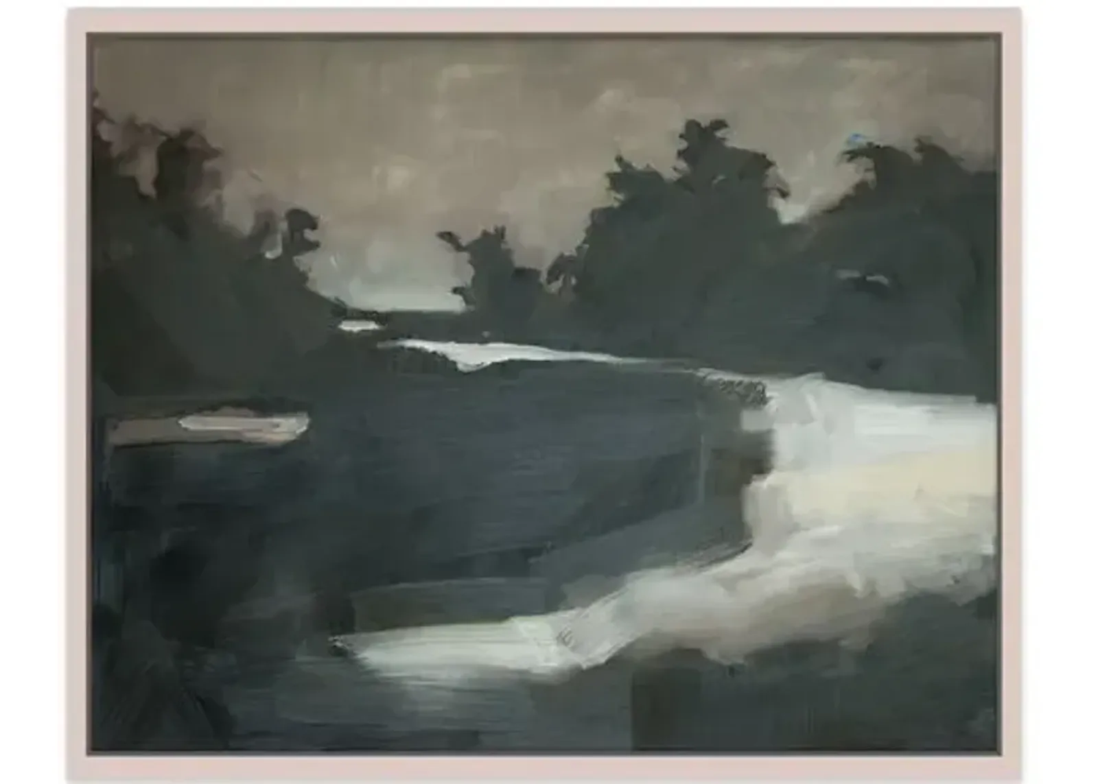 Mary H. Case - Evening Current II - Blue