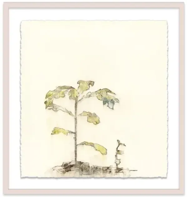 Mary H. Case - Botanical V Painting - Blue