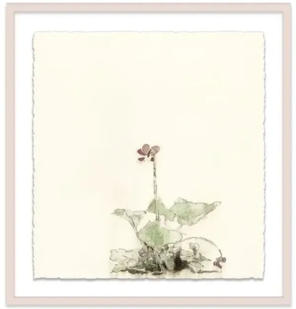 Mary H. Case - Botanical VI Painting - Blue