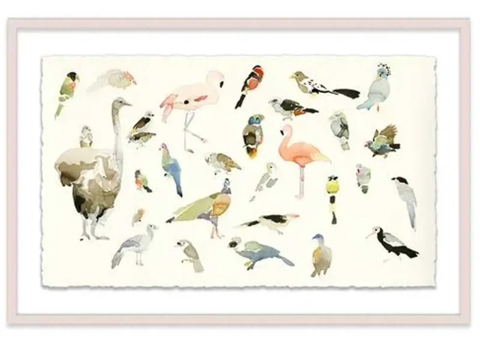 Mary H. Case - Bird Chart - Blue