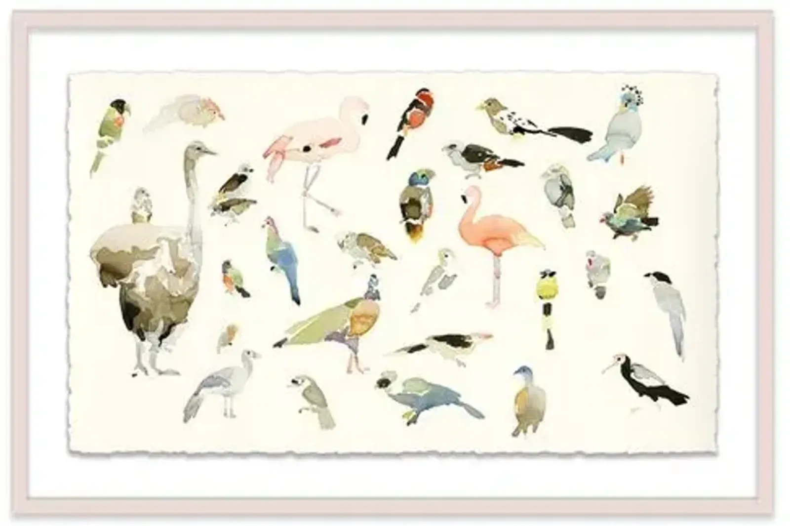 Mary H. Case - Bird Chart - Blue