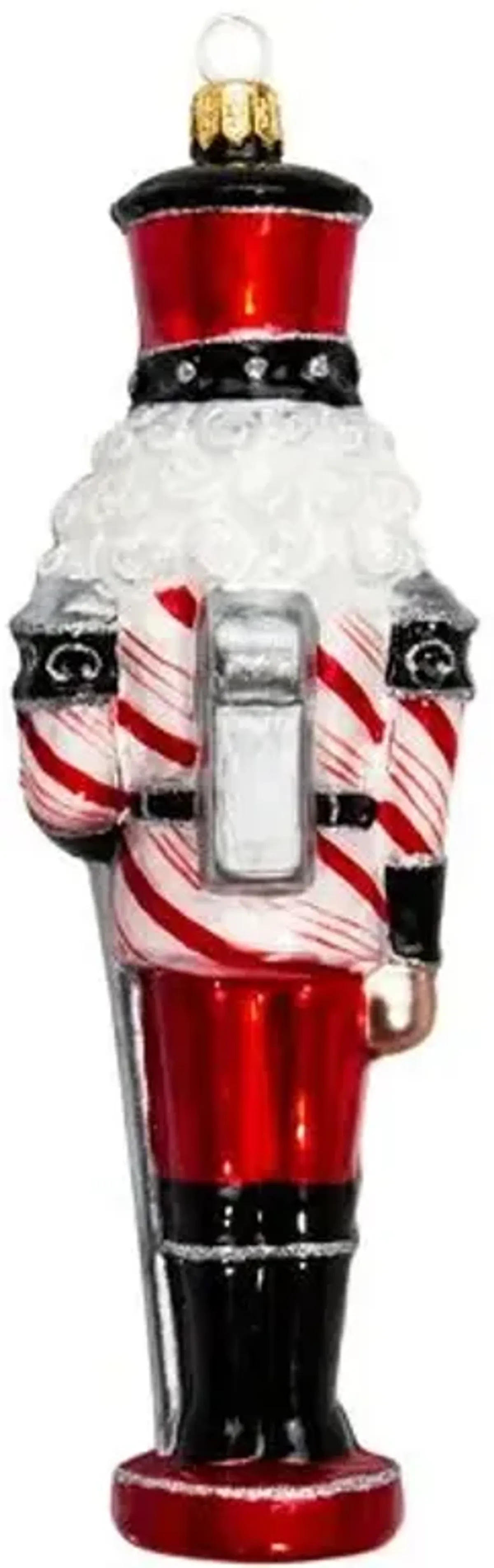 Peppermint Twist Ornament - Red