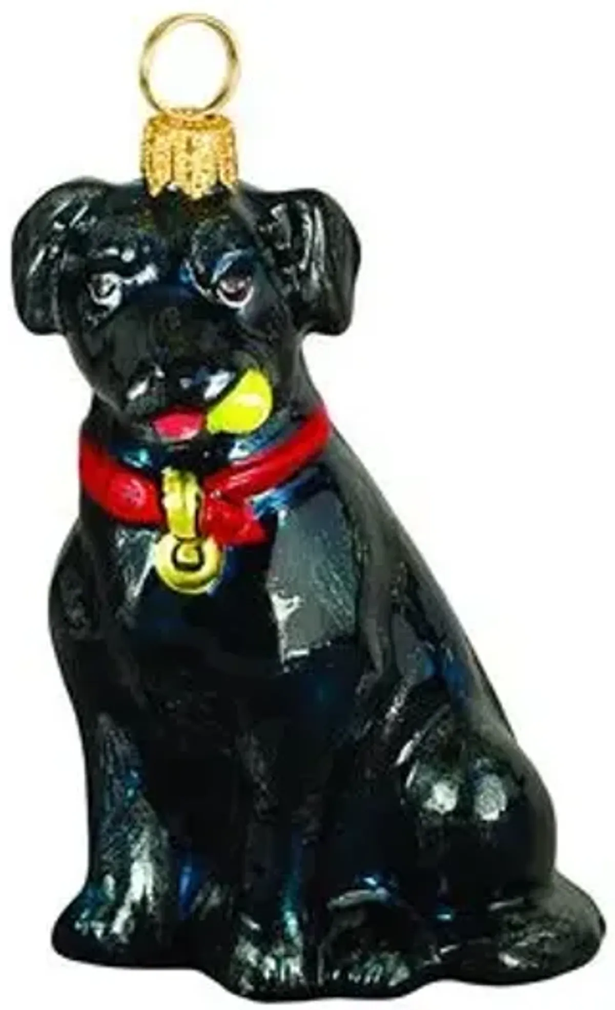 Labrador Ornament - Black - Handcrafted