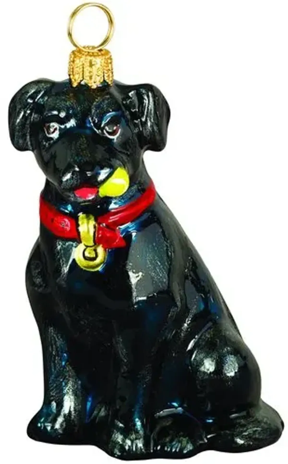 Labrador Ornament - Black - Handcrafted