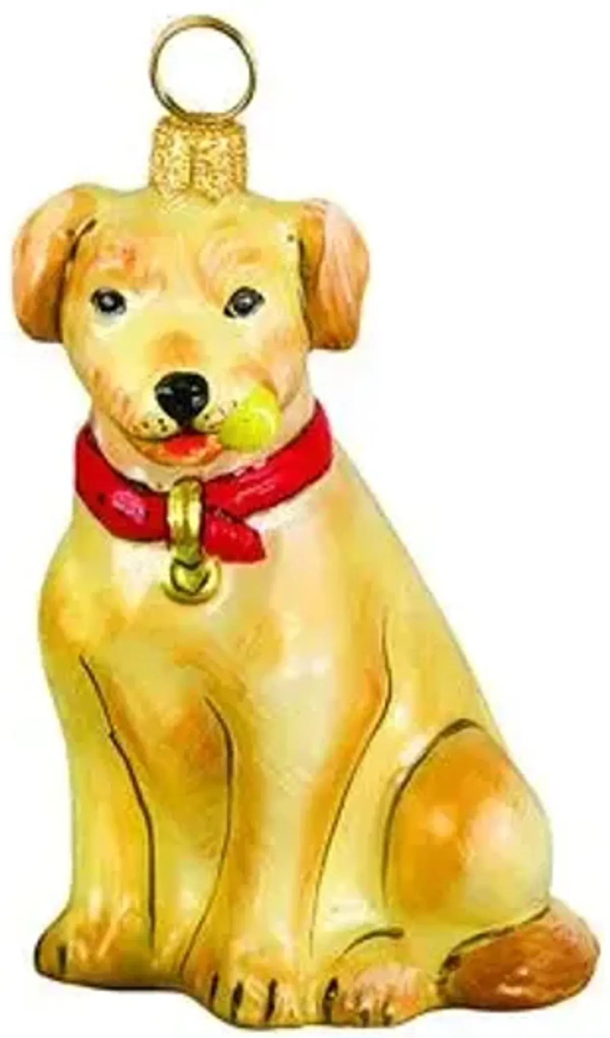 Labrador Ornament - Yellow - Handcrafted