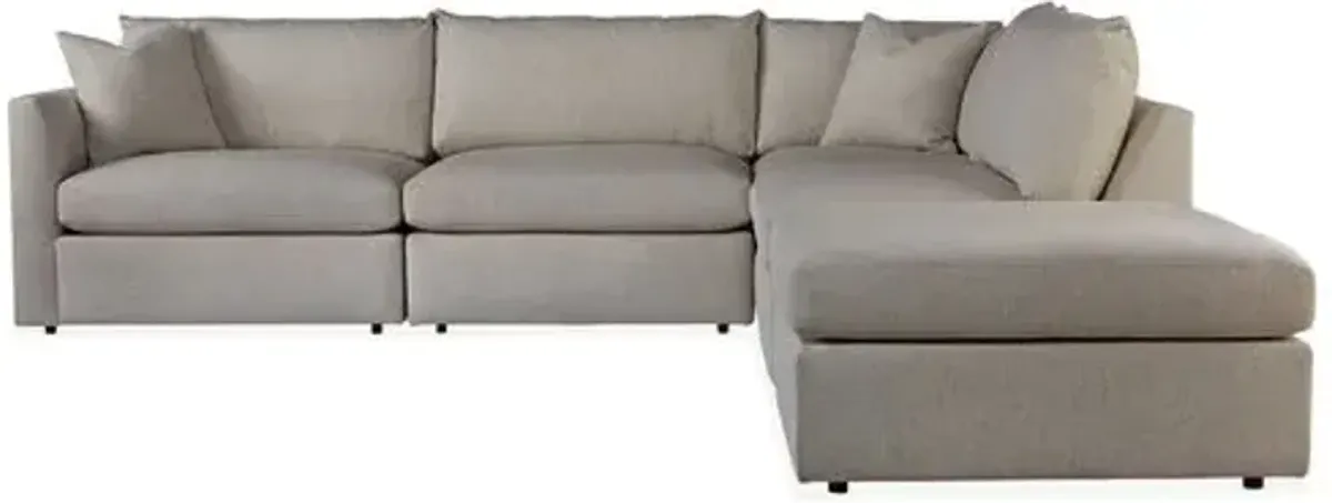 Winsor Sectional - Salt - Massoud - Gray