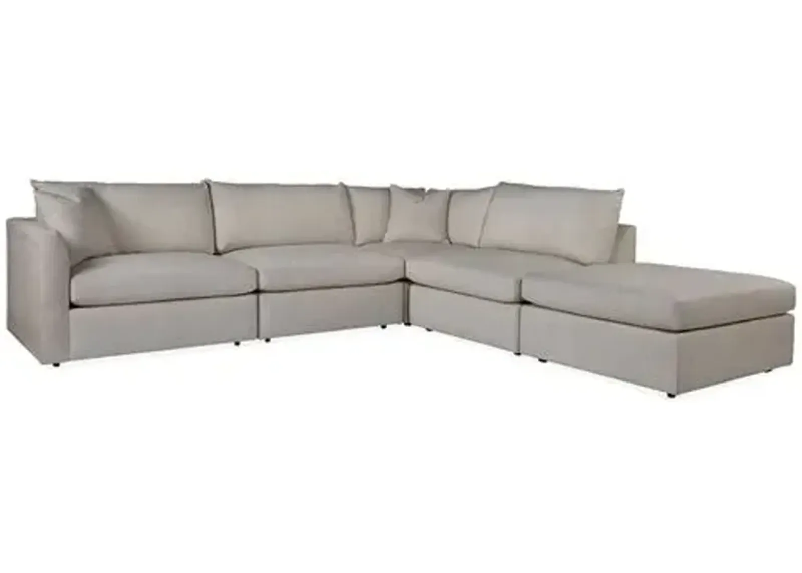 Winsor Sectional - Salt - Massoud - Gray