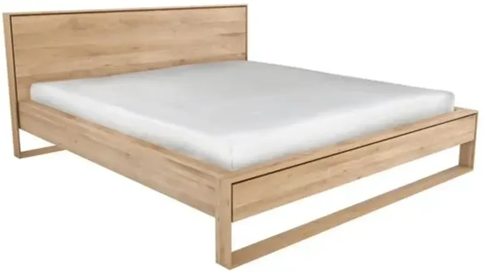 Nordic II Bed - Oak - Ethnicraft - Brown