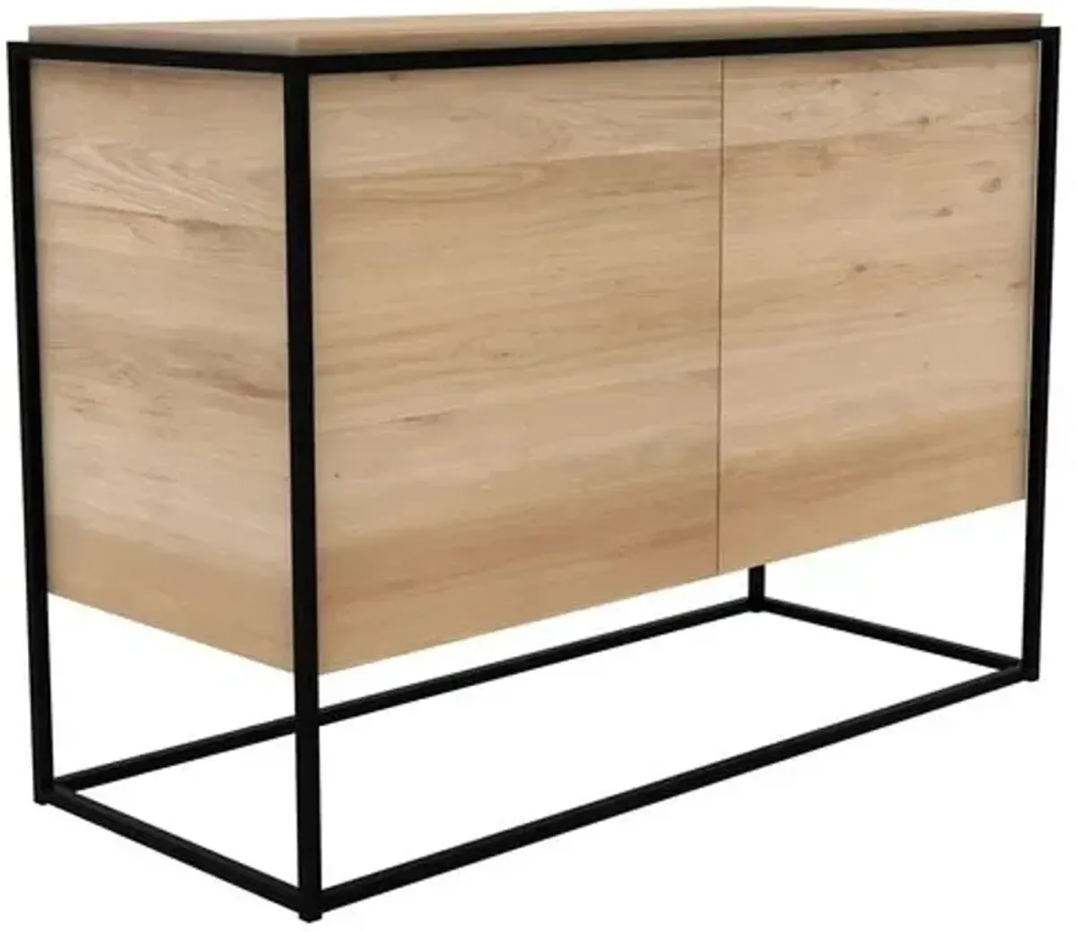 Monolit Sideboard - Black/Oak - Ethnicraft - Brown