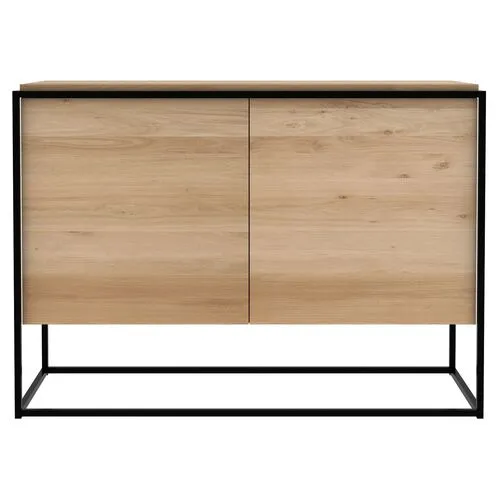 Monolit Sideboard - Black/Oak - Ethnicraft - Brown