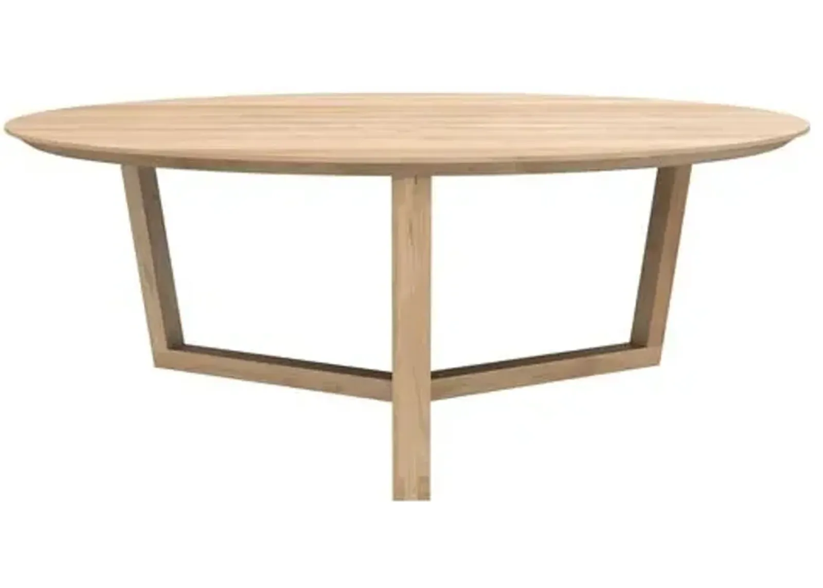 Tripod Coffee Table - Oak - Ethnicraft - Brown