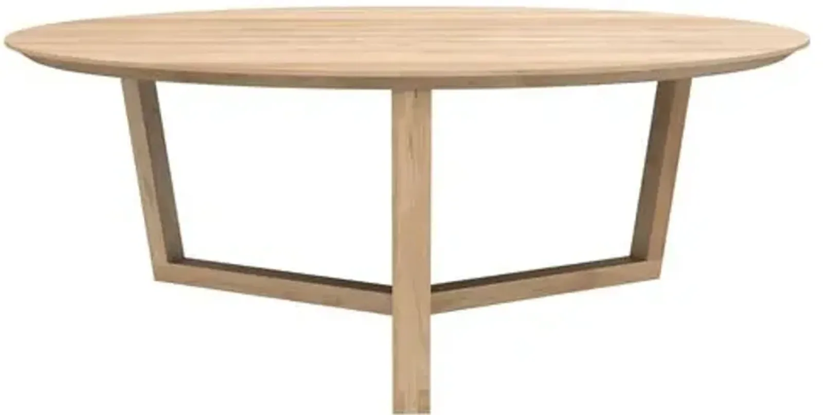 Tripod Coffee Table - Oak - Ethnicraft - Brown