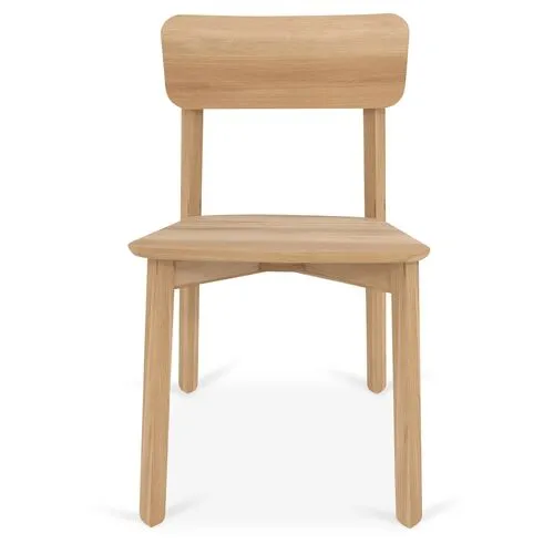 Casae Side Chair - Oak - Ethnicraft - Brown