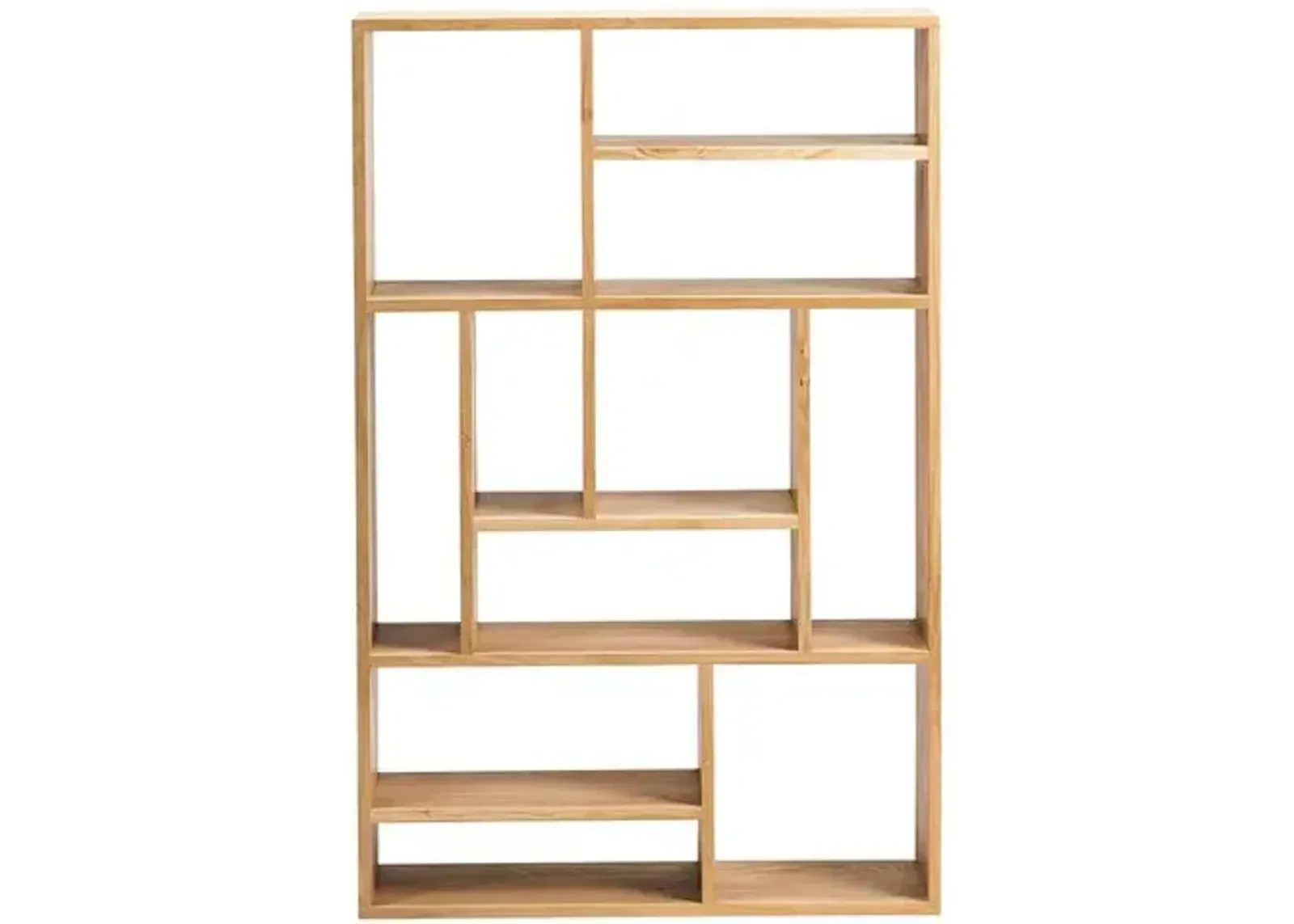 Mondrian Small Bookcase - Oak - Ethnicraft - Brown