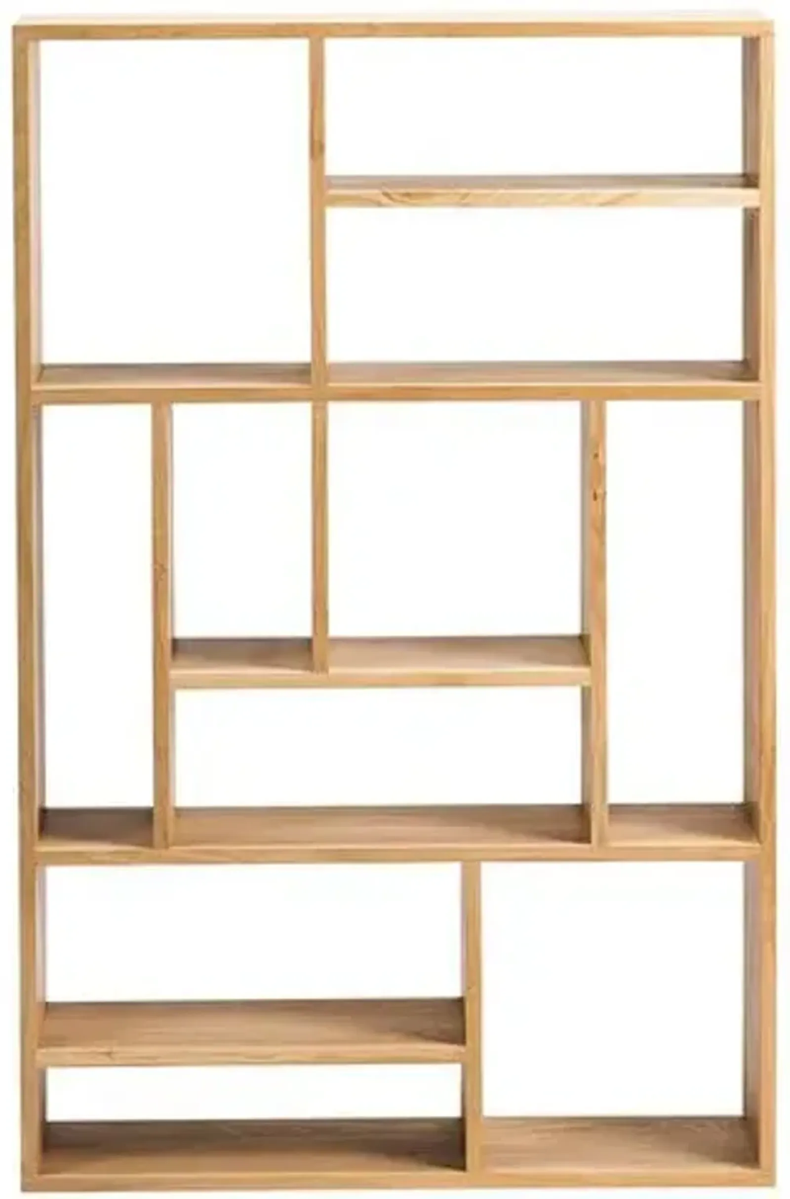 Mondrian Small Bookcase - Oak - Ethnicraft - Brown