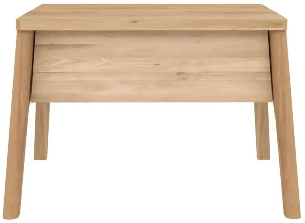 Air 1-Drawer Nightstand, Oak
