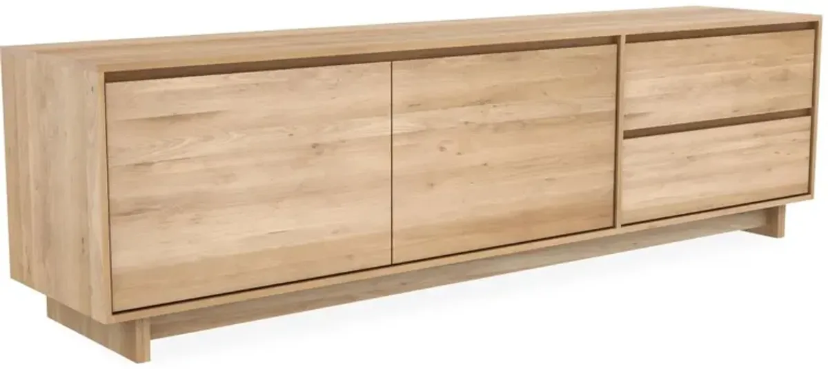 Wave Media Console, Oak