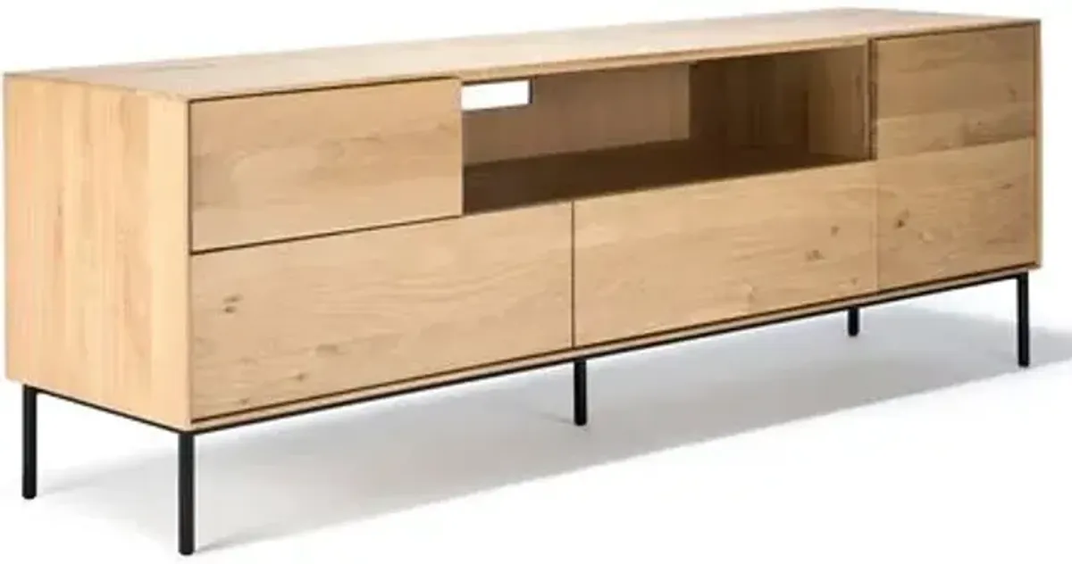 Whitebird Media Console - Oak - Ethnicraft - Brown