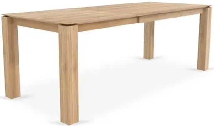 Slice Extension Dining Table - Oak - Ethnicraft