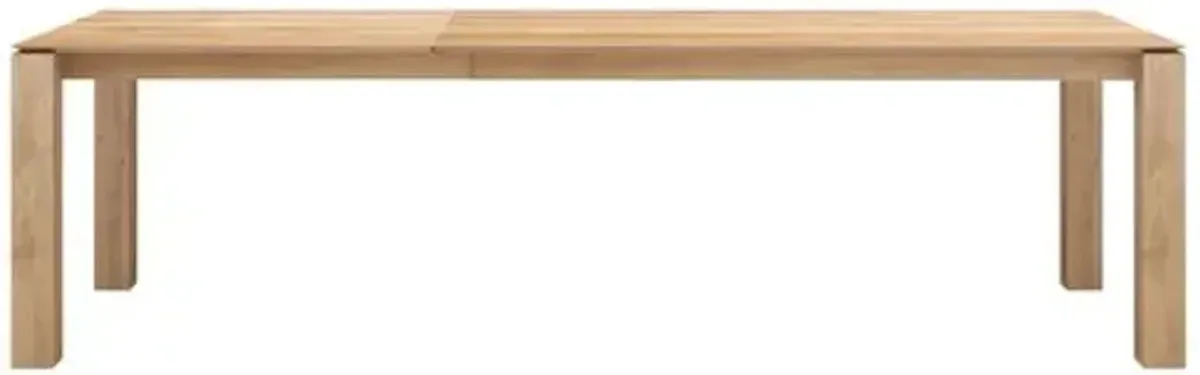 Slice Extension Dining Table - Oak - Ethnicraft