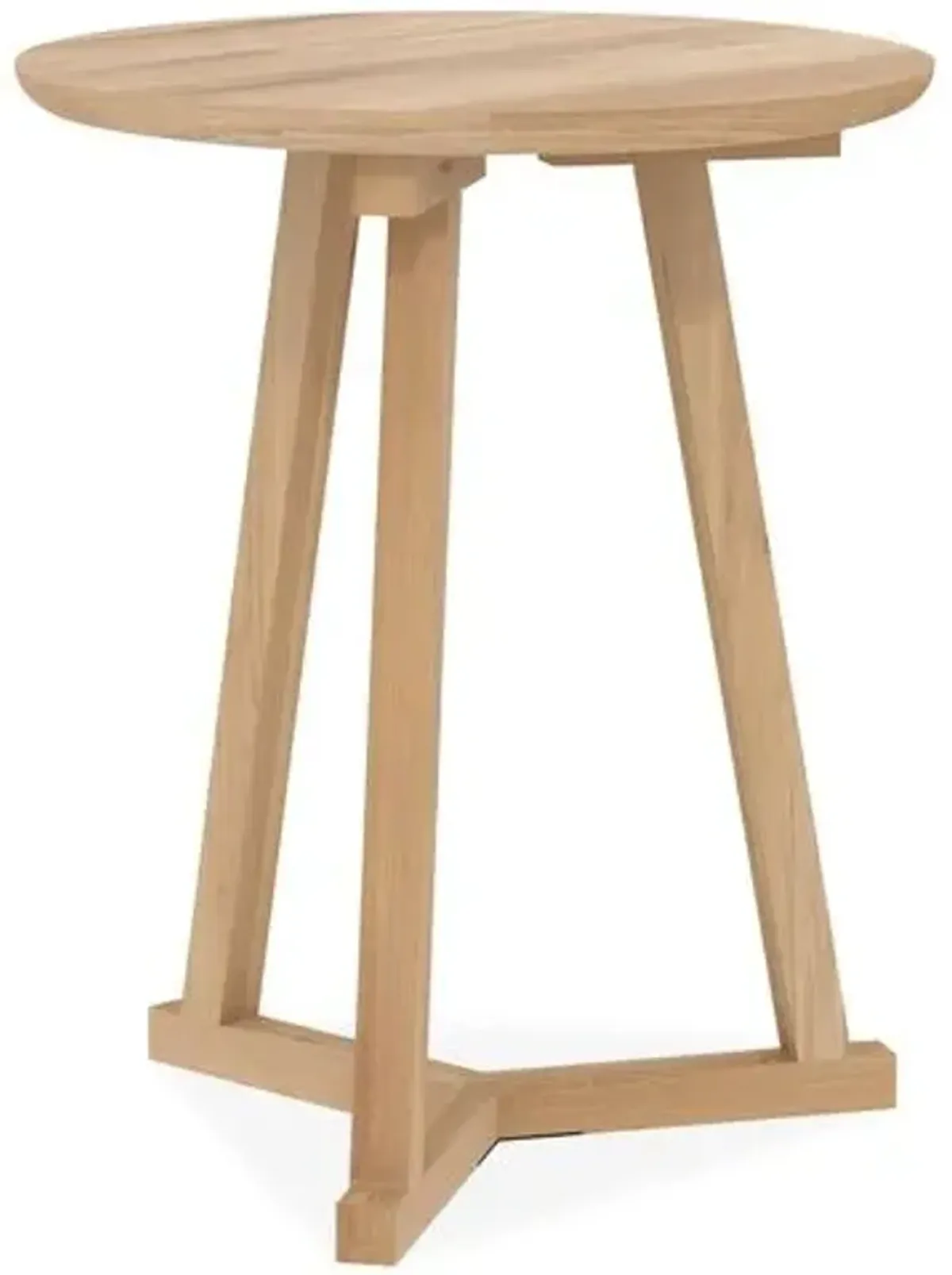 Tripod Tall Side Table - Oak - Ethnicraft - Brown