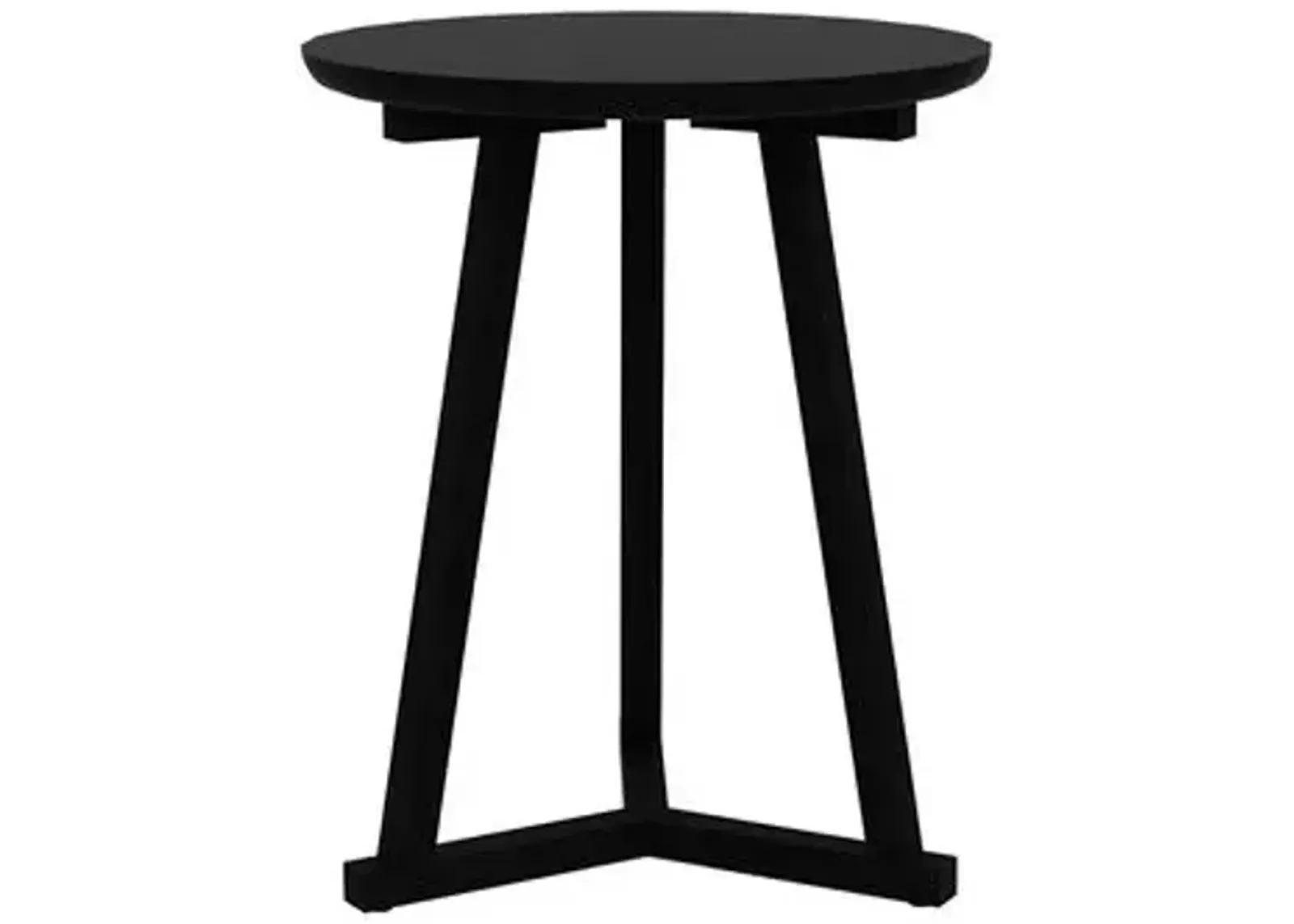 Tripod Tall Side Table - Black - Ethnicraft