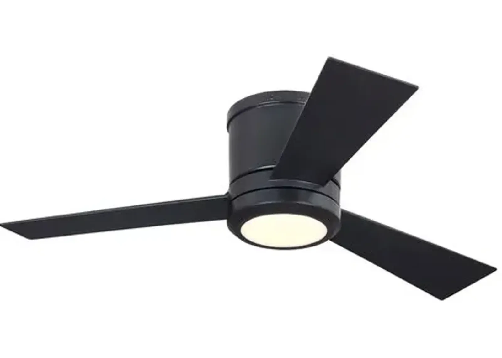 Visual Comfort - Clarity LED Ceiling Fan - Oil Rubbed Bronze - Black - 3 Blades - 3 Blades, Energy Efficient