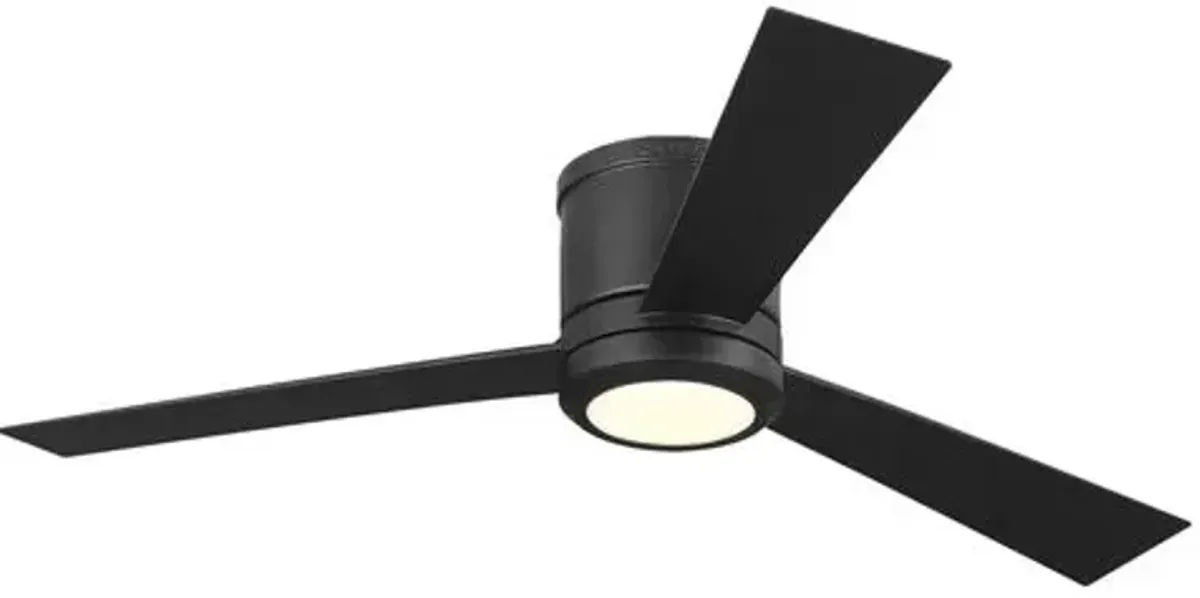 Visual Comfort - Clarity LED Ceiling Fan - Oil Rubbed Bronze - Black - 3 Blades - 3 Blades, Energy Efficient