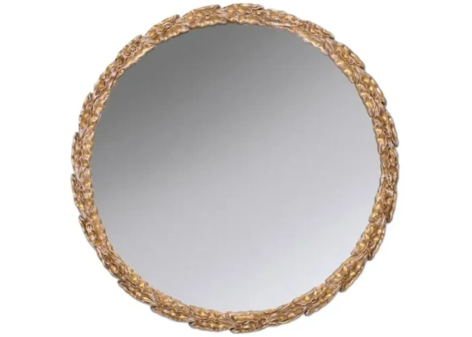 Olive Branch Wall Mirror - Gold - Regina Andrew