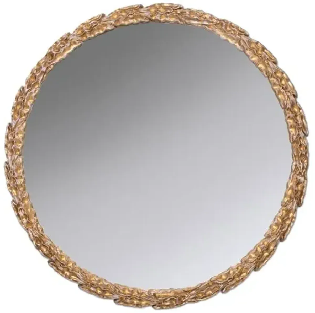 Olive Branch Wall Mirror - Gold - Regina Andrew