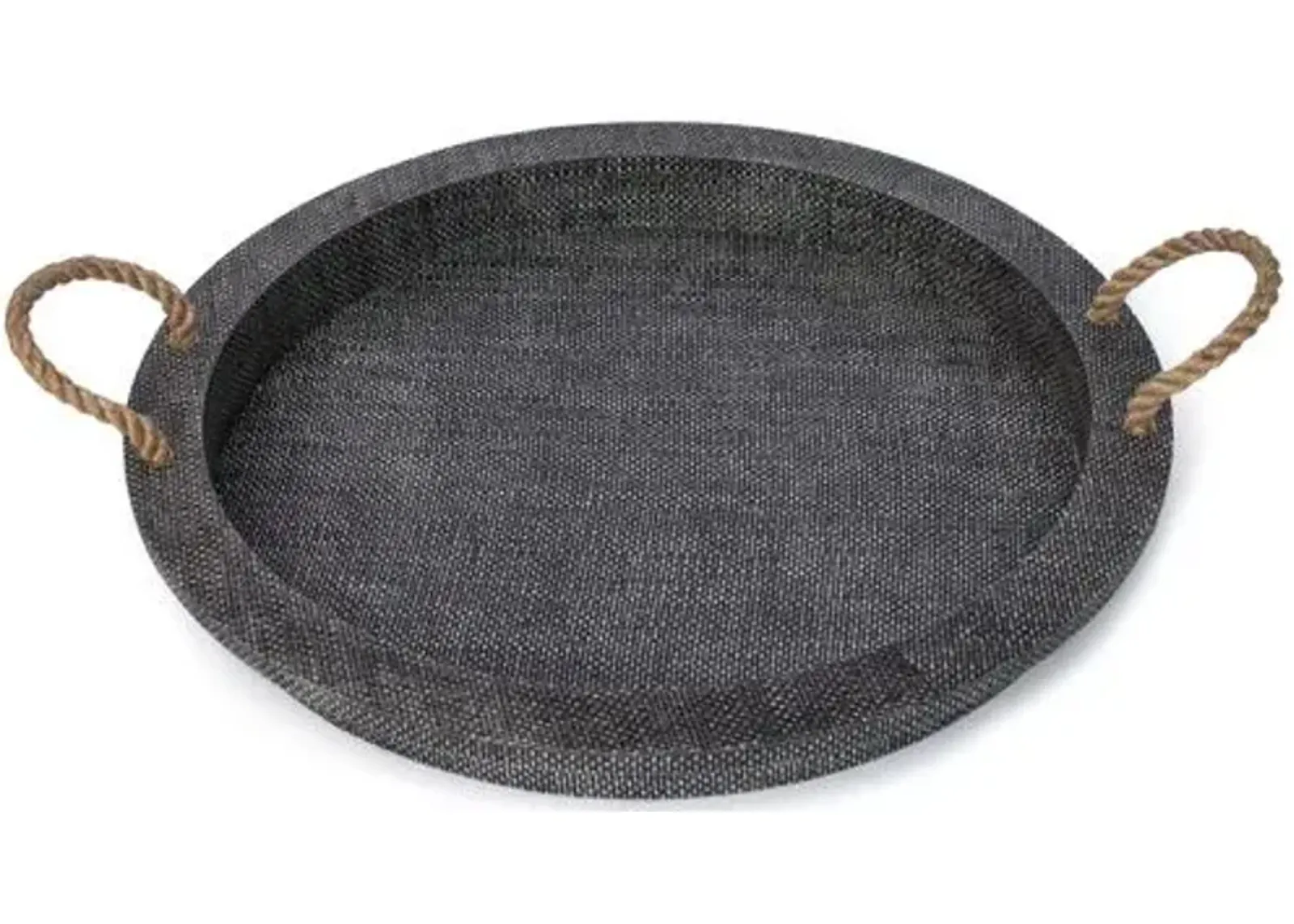 22" Aegean Decorative Tray - Gray - Regina Andrew