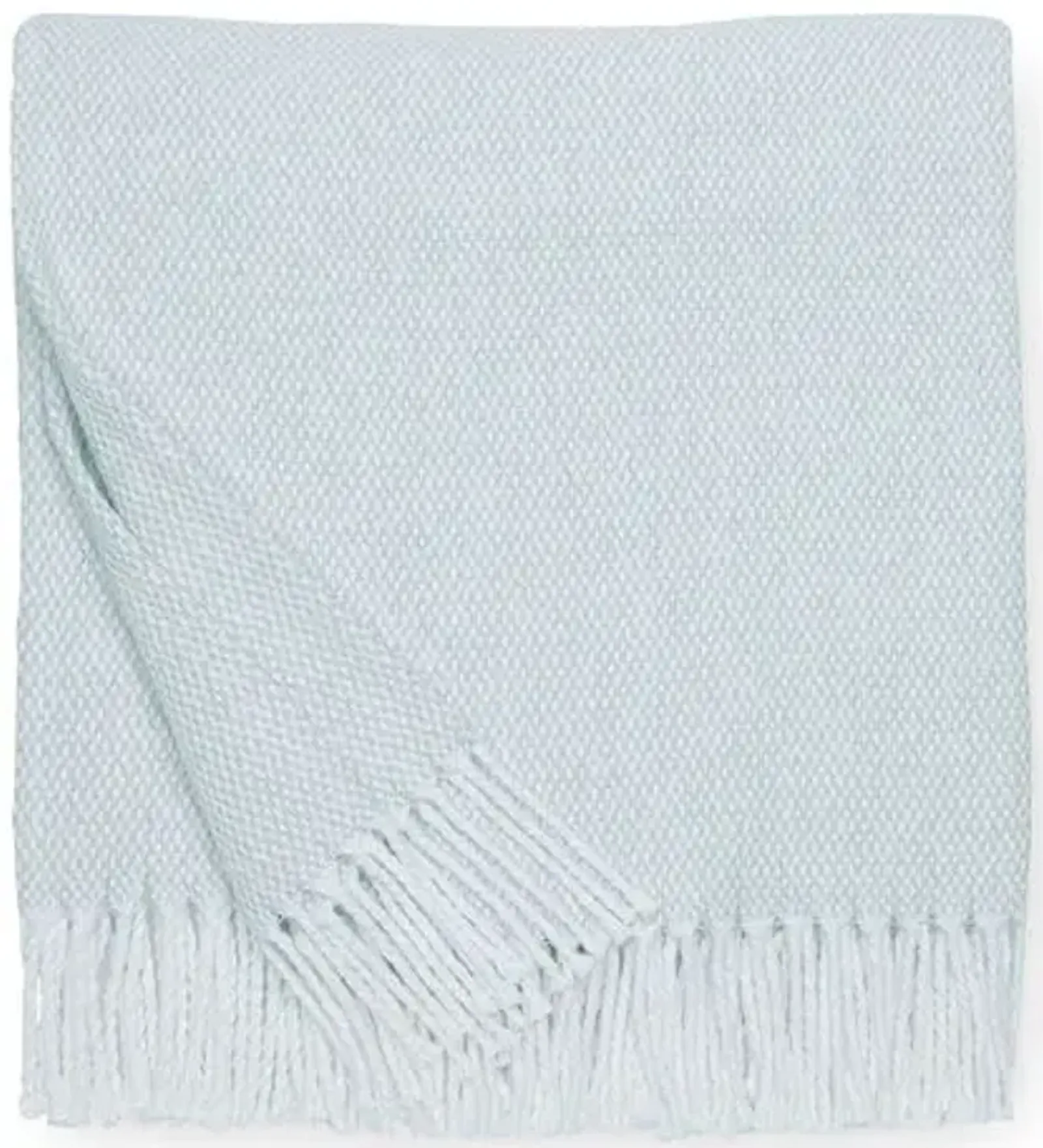 Terzo Throw - SFERRA - Green - Lightweight, Soft, Warm, Fringed