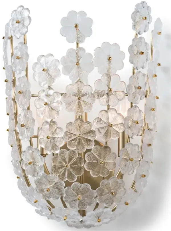 Charlotte Sconce - Natural Brass - Regina Andrew - Gold