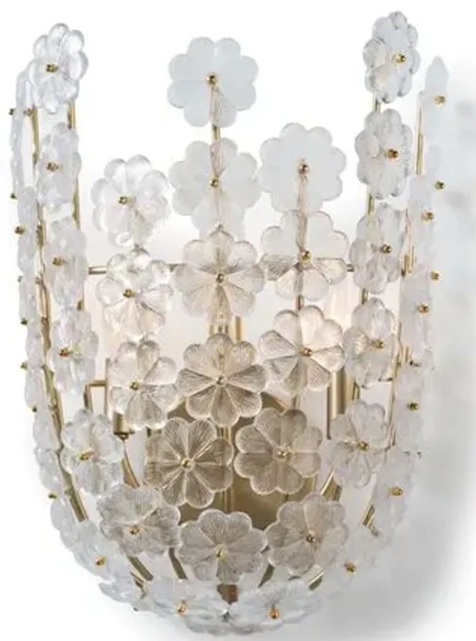 Charlotte Sconce - Natural Brass - Regina Andrew - Gold