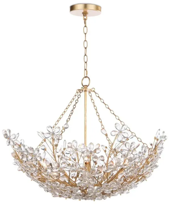 Cheshire Pendant - Gold Leaf - Regina Andrew