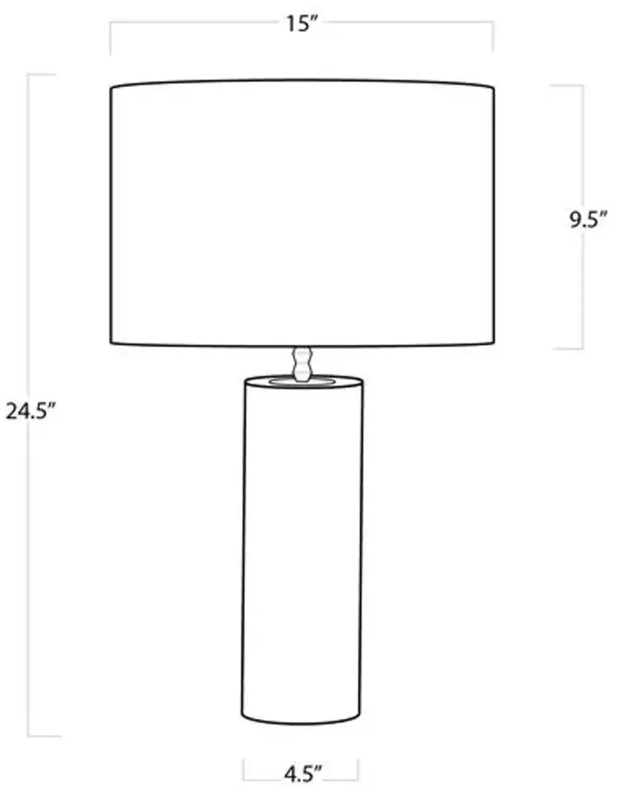 Juliet Crystal Table Lamp - Clear - Regina Andrew