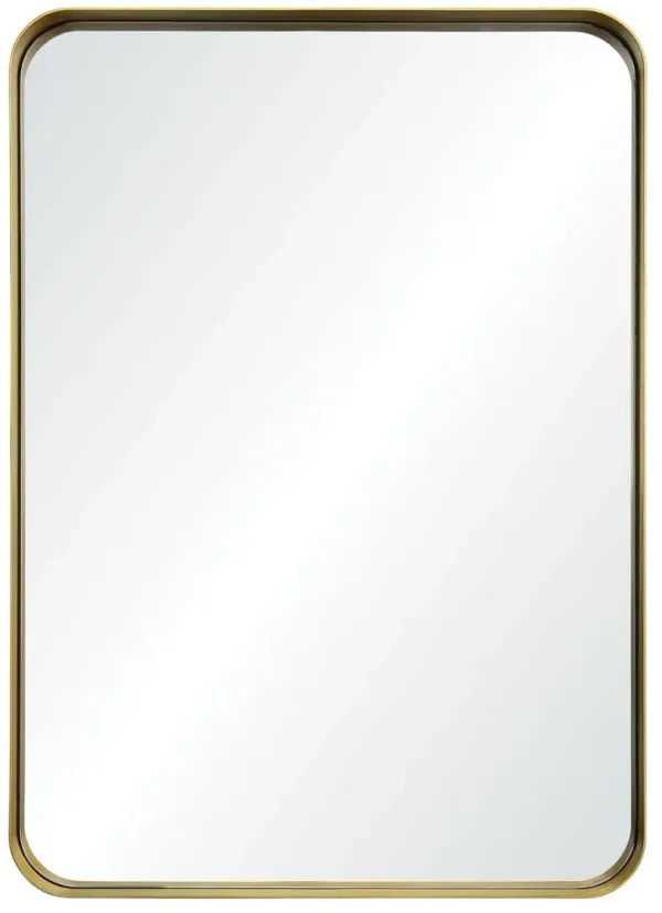 Barton Wall Mirror, Antiqued Gold