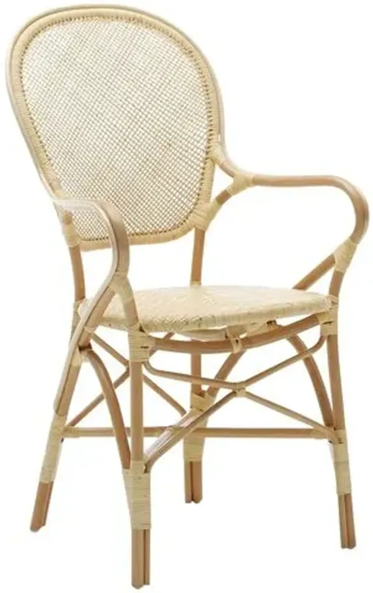 Rossini Bistro Armchair - Natural - Sika Design - Handcrafted - Beige