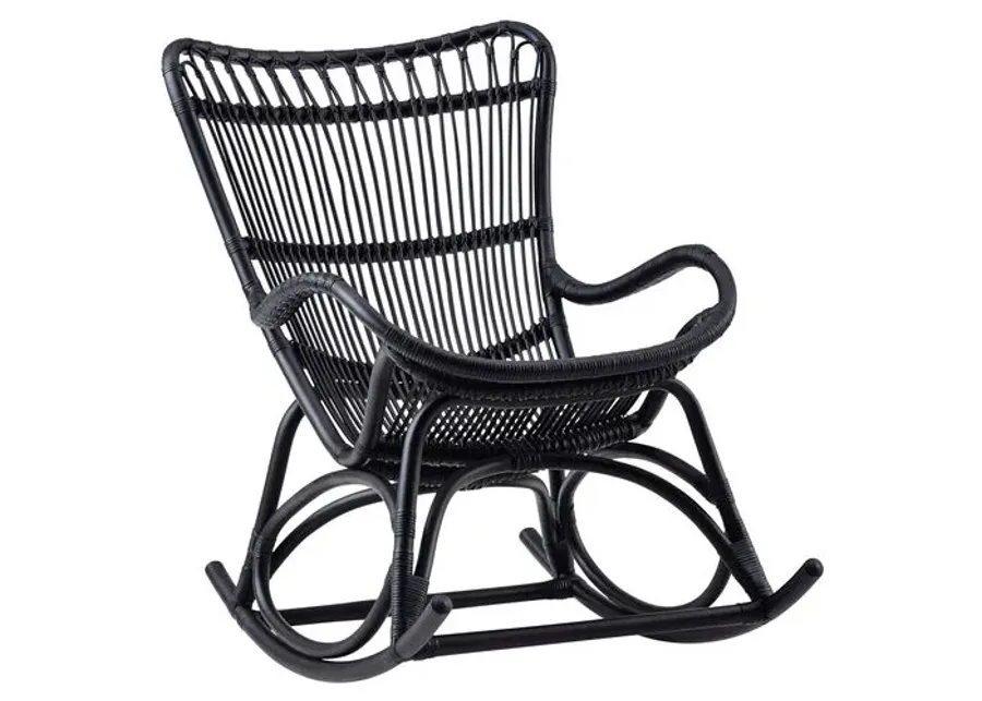 Monet Rocking Chair - Black - Sika Design