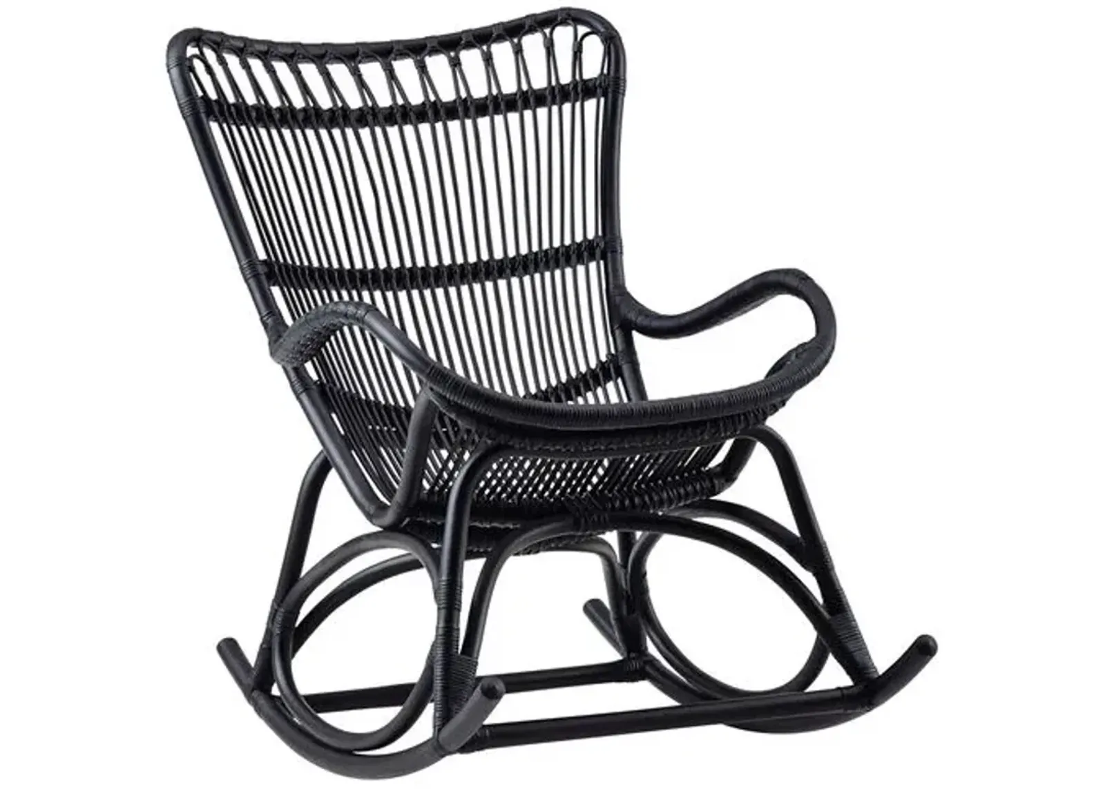 Monet Rocking Chair - Black - Sika Design