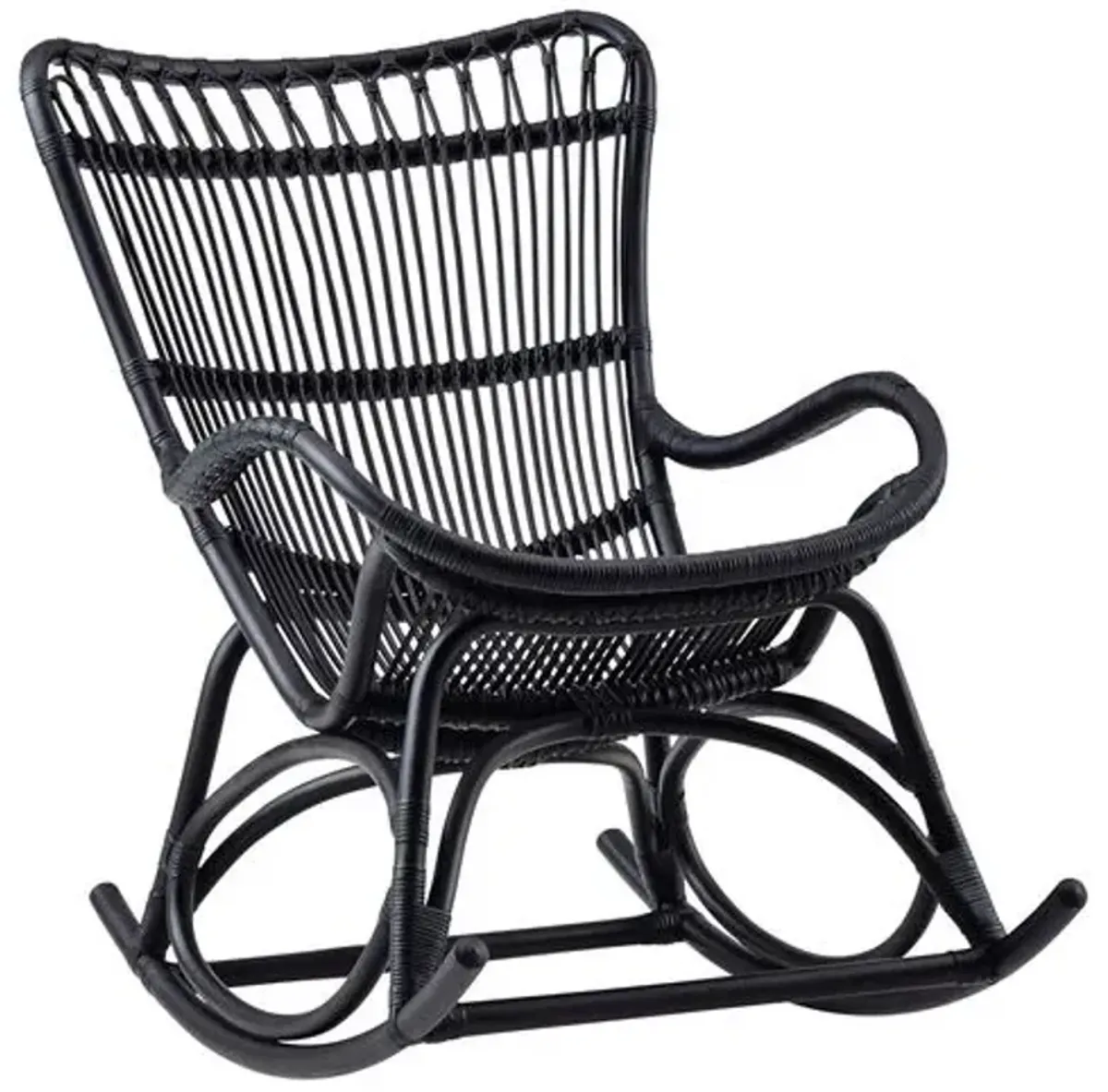 Monet Rocking Chair - Black - Sika Design