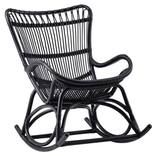 Monet Rocking Chair - Black - Sika Design