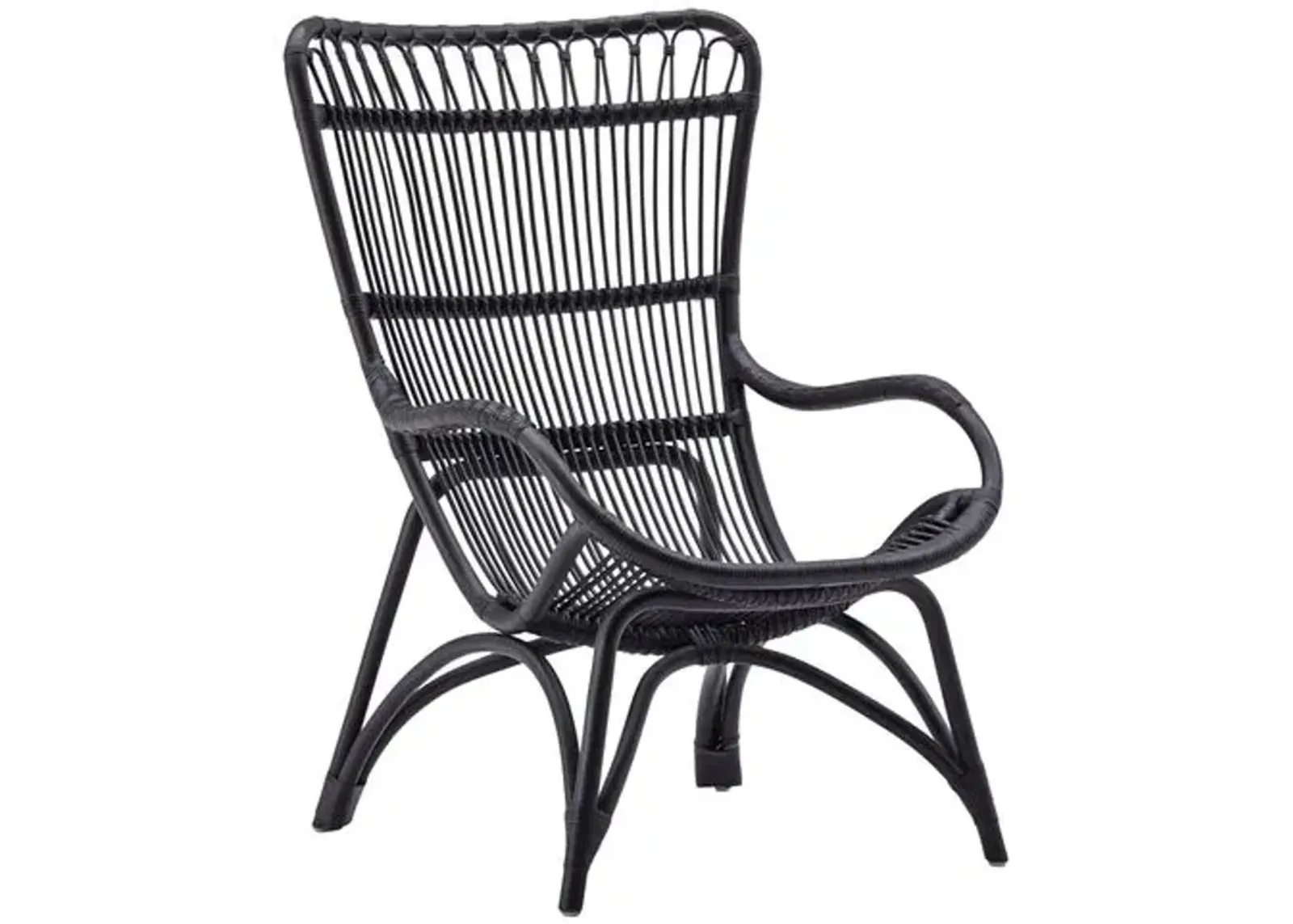 Monet Lounge Chair - Black - Sika Design