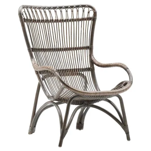 Monet Lounge Chair - Taupe Gray - Sika Design