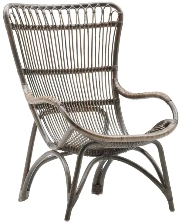 Monet Lounge Chair, Taupe Gray