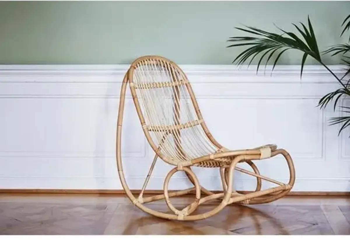 Nanny Rocking Chair - Natural - Sika Design - Handcrafted - Beige