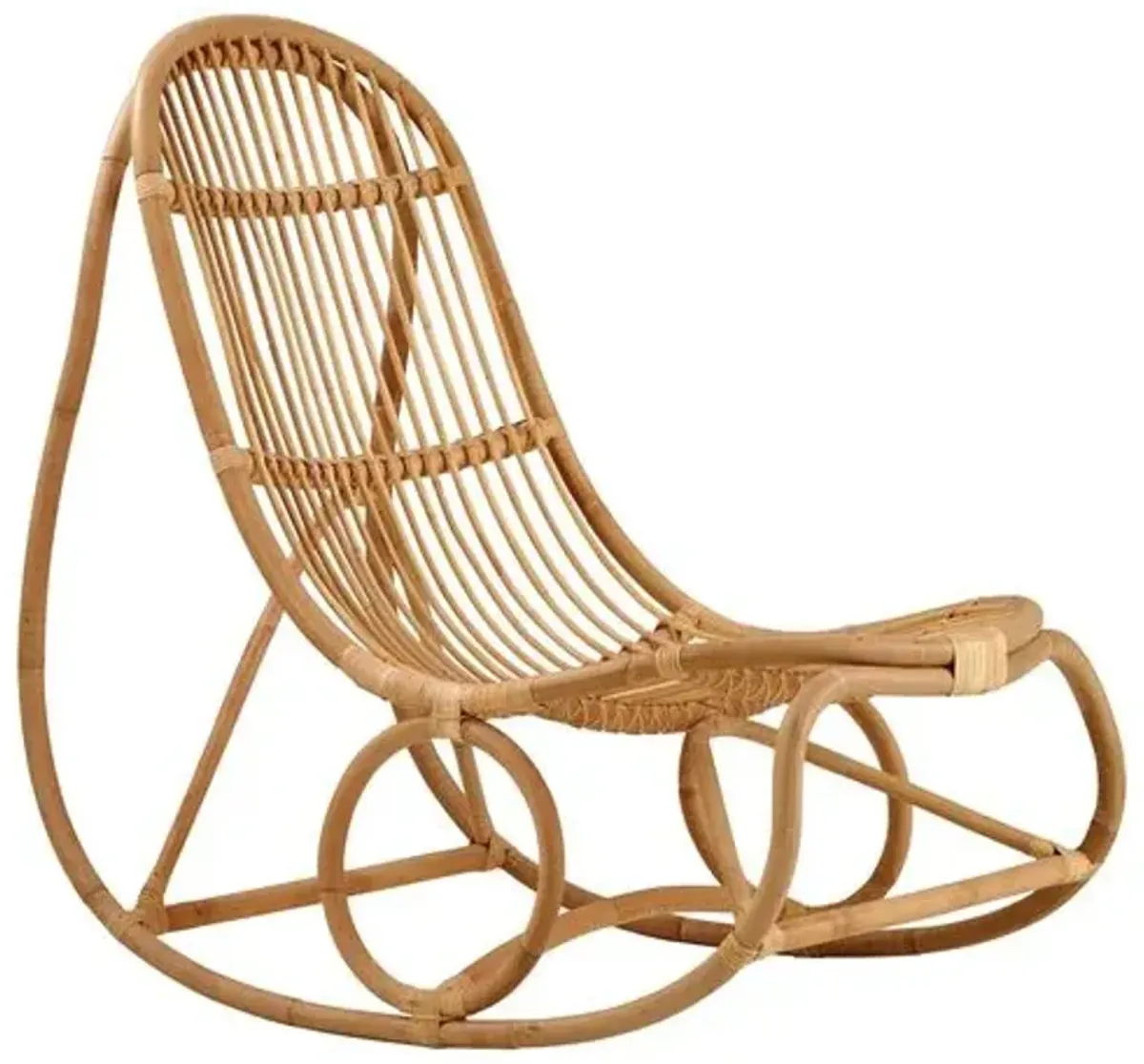 Nanny Rocking Chair - Natural - Sika Design - Handcrafted - Beige